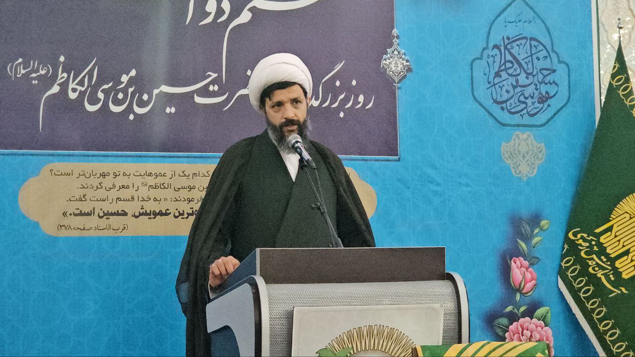 حضرت حسین بن موسی (ع) خیرخواه‌ترین عموی امام جواد (ع) و لازم‌التعظیم است