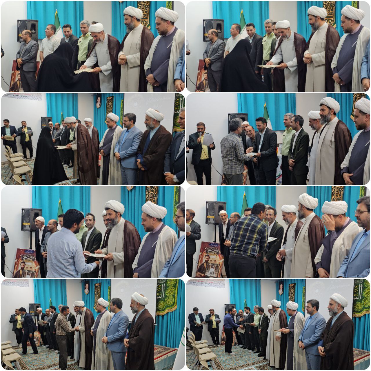 برگزاری همایش یاوران وقف و اختتامیه مرحله شهرستانی مسابقات سراسری قرآن کریم در طبس